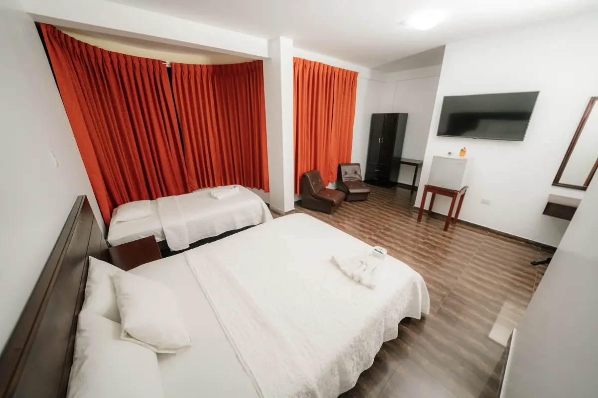 Vista del hotel